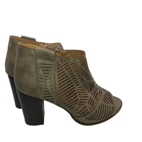 Report Open Toe Laser Cut Booties Women's Size 7 1/2 - Picture 3 of 6